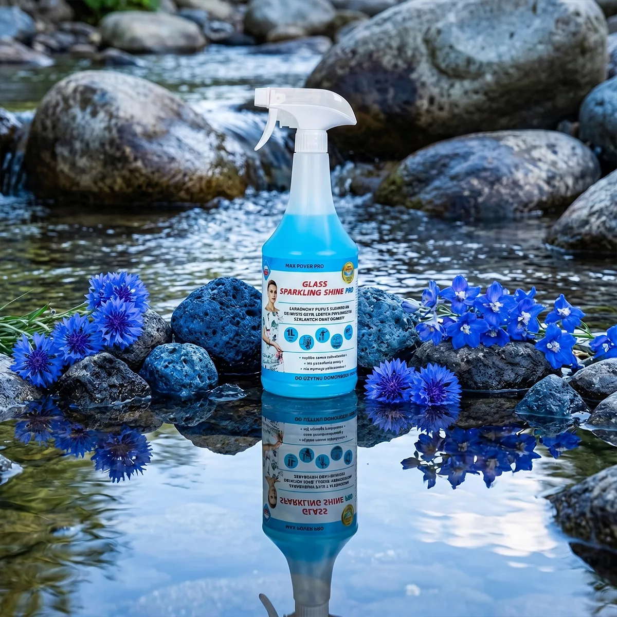 Płyn do szyb i luster GLASS SHINE – zastosowanie